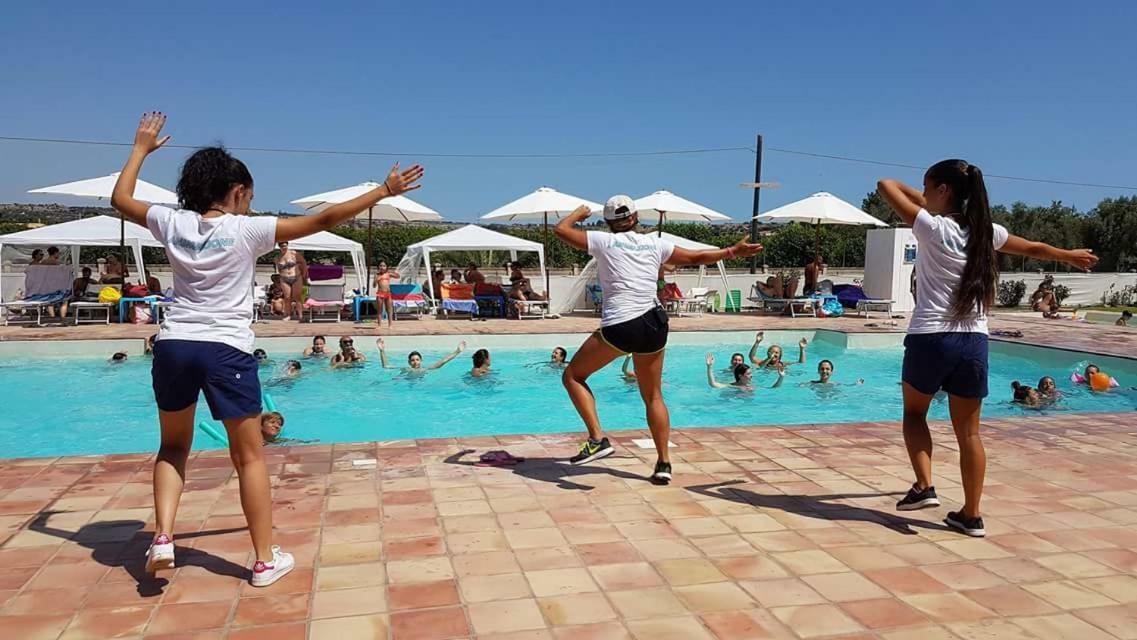 Apartamento Casa Vacanze Barbera Con Piscina Syracuse Exterior foto